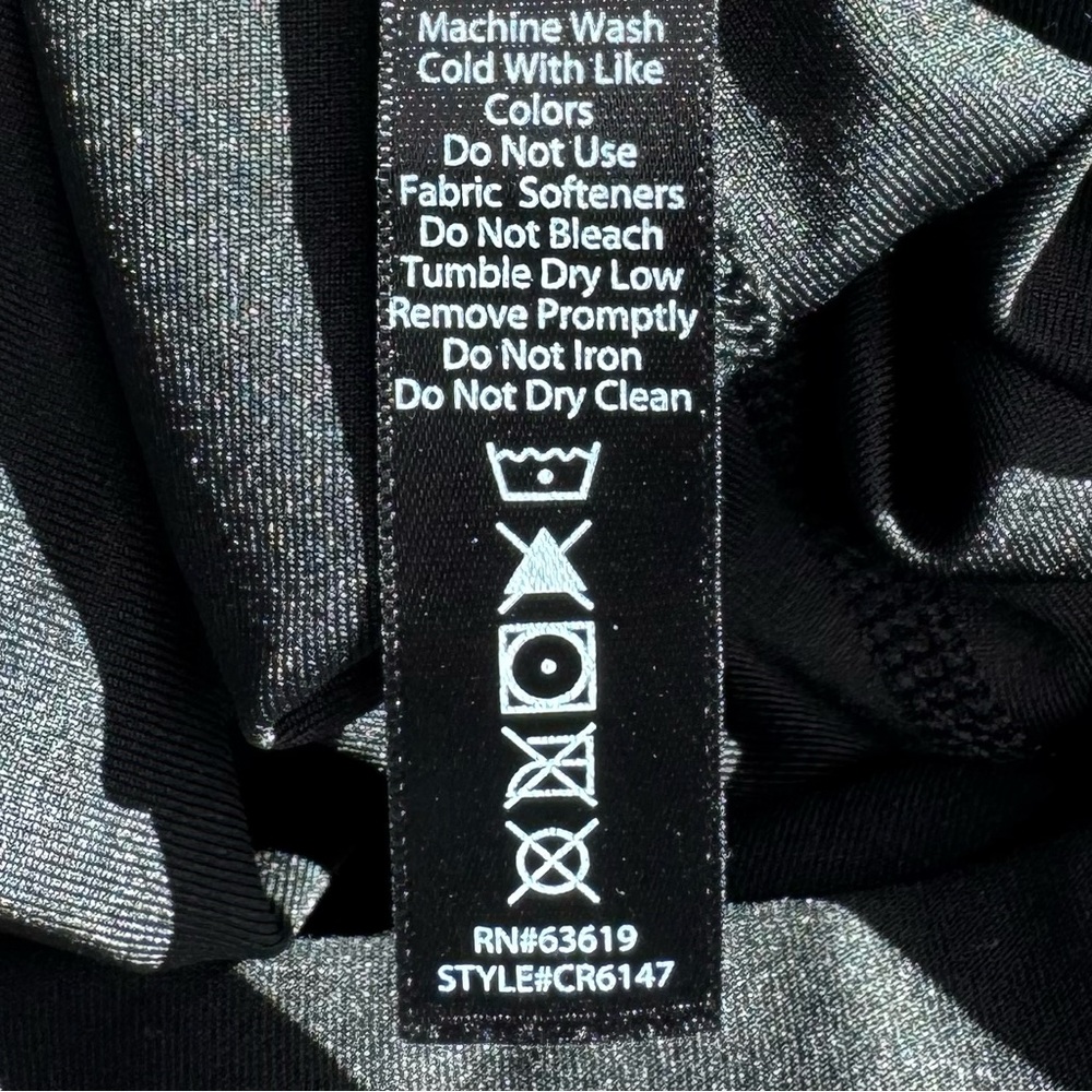 RBX Women’s Yoga Leggings Performance Black Large Ankle Length Skinny NWT - Picture 12 of 14